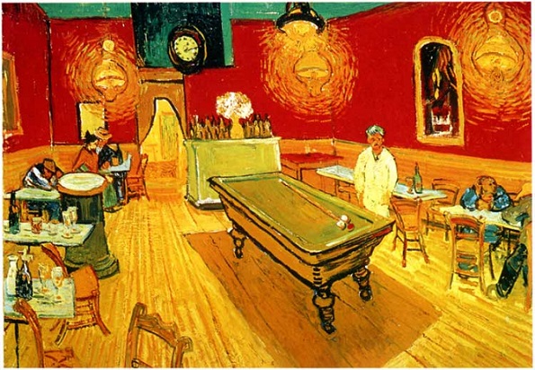 کافه شب اثر ون گوگ