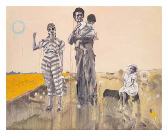 مهاجرت امریکایی از دیدگاه هونگ لیو در گالری نانسی هوفمان نیویورک